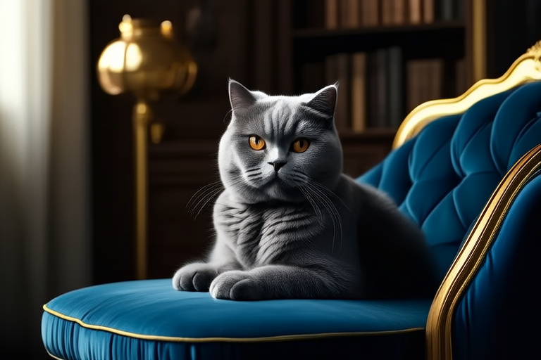 Meet the Majestic British Shorthair Silver: A Guide to Royal Pets