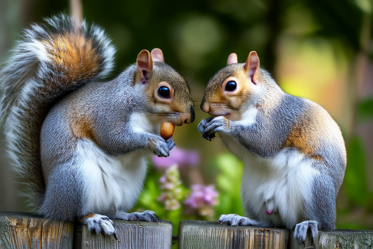 Nutty Neighbors: Discovering the Secret Lives of Backyard Squirrels