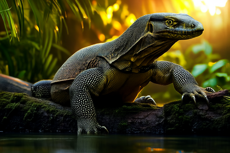 The Water Monitor’s Wild Side: Discovering One of Nature’s Most Fascinating Pets