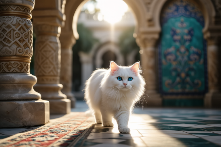 From Ottoman Palaces to Modern Homes: Life with a Turkish Angora