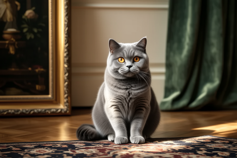 From Royal Court to Living Room: The Timeless Charm of the Silver British Shorthair